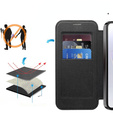 Klopové pouzdro pro Samsung Galaxy A26, RFID Wallet MagSafe CamShield, černé