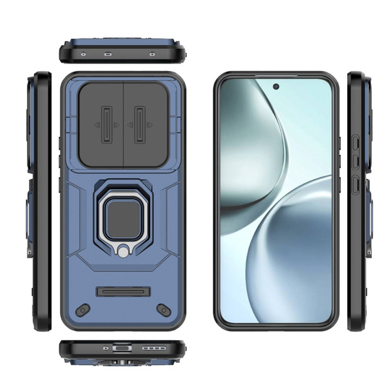 Pouzdro pro Realme 14 Pro+ 5G, CamShield Slide, modré