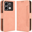 Klopové pouzdro pro Infinix Zero 30 5G, Card Slot, růžové