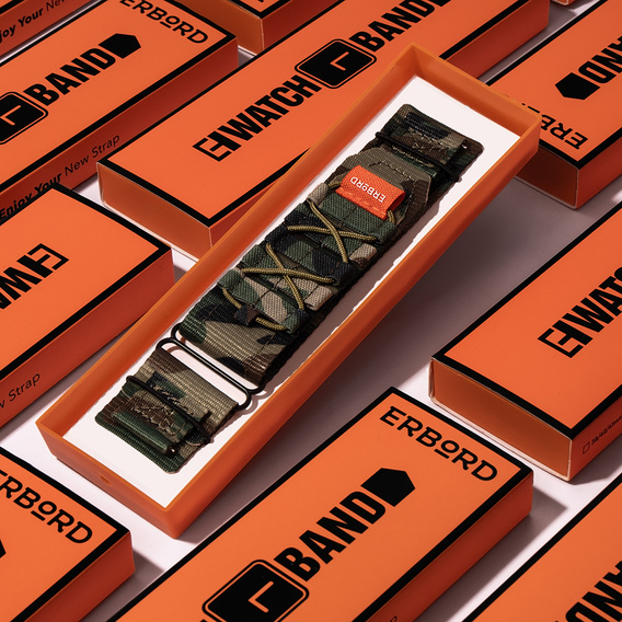 Univerzální nylonový opasek ERBORD 20mm, modrý