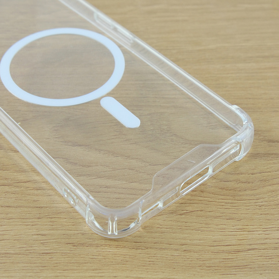 Pouzdro pro Nothing Phone 2, Fusion Hybrid, pro MagSafe, průhledné