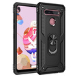 Pancéřové pouzdro pro LG K51S, Nox Case Ring, černé