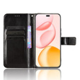 Klopové pouzdro pro Honor 400 Pro 5G, Crazy Horse Wallet, černé
