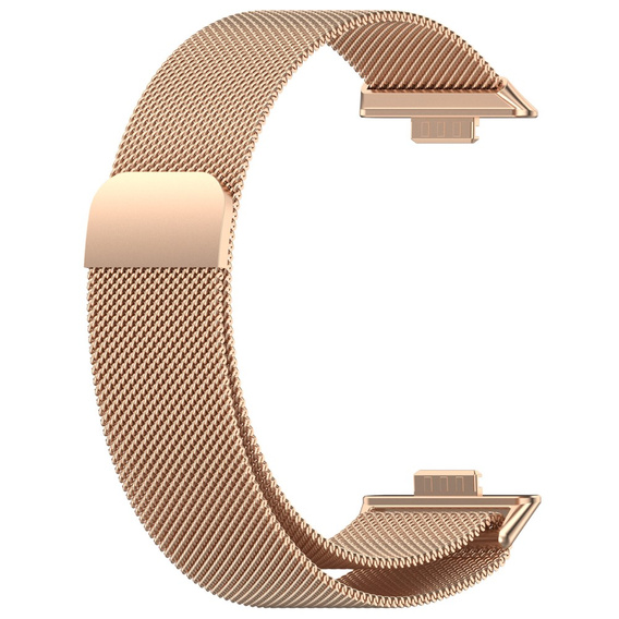 Milánský náramek pro Huawei Watch Fit 4 / 4 Pro / 3, růžové zlato