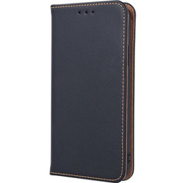Flipové pouzdro Split Leather Wallet pro Samsung Galaxy A32 5G, Split Leather Wallet, černé