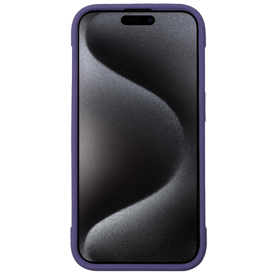 Pouzdro pro iPhone 15 Pro, ERBORD Armor Mag, fialové