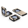 Pancéřované pouzdro pro Samsung Galaxy Z Flip7 FE / Z Flip6, Armor Shockproof, zlaté