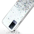 Pouzdro pro Vivo V21 5G, Glittery, průhledné