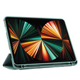 Pouzdro pro iPad Pro 11 2021/2022, Smartcase s prostorem pro stylus, zelené