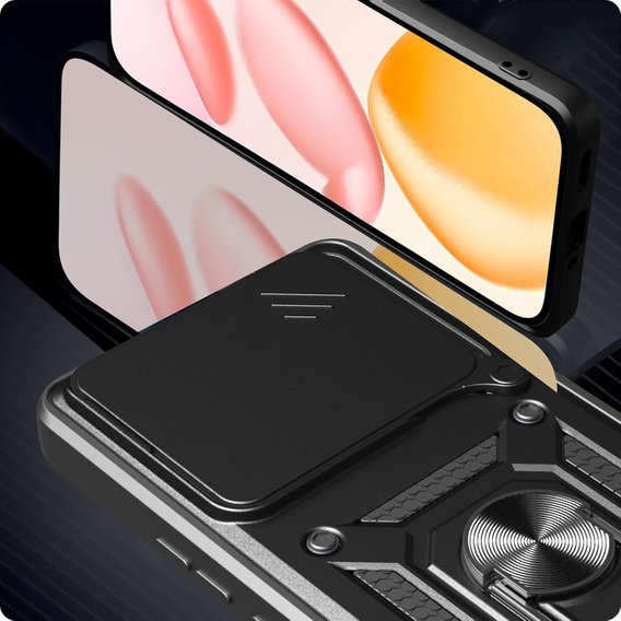Pouzdro pro Honor 400 Pro 5G, CamShield Slide, černé