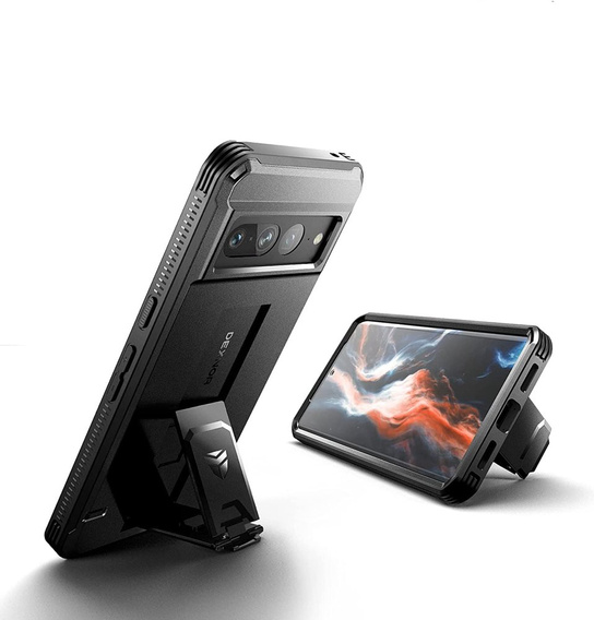 Pancéřové pouzdro pro Google Pixel 7 Pro, Dexnor Full Body, černé
