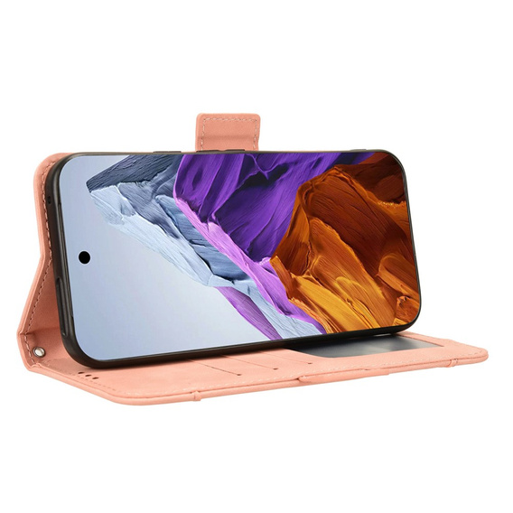 Klopové pouzdro pro Google Pixel 9 / Google Pixel 9 Pro, Card Slot, růžové
