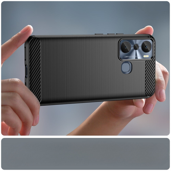 Pouzdro pro Infinix Hot 20i, Carbon, černé