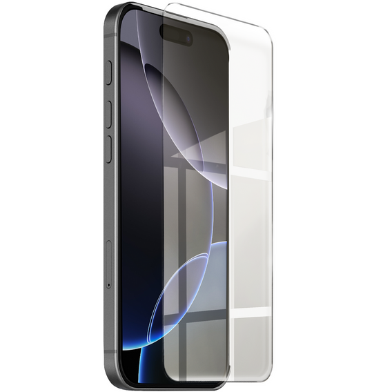 Pouzdro Spigen pro iPhone 16 Pro, Ultra Hybrid, černé + 9H tvrzené sklo