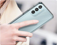 Pouzdro pro Samsung Galaxy M15 5G, Fusion Hybrid, transparentní / černé