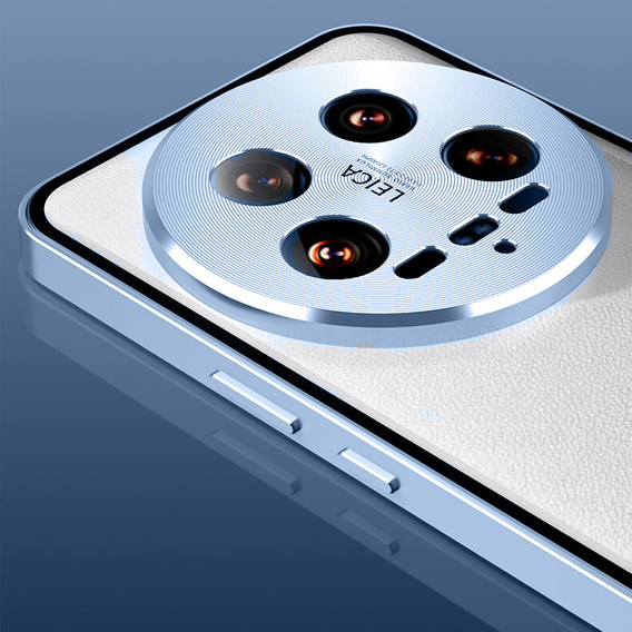Pouzdro pro Xiaomi 14 Ultra, Magnetic Dual Glass, modré