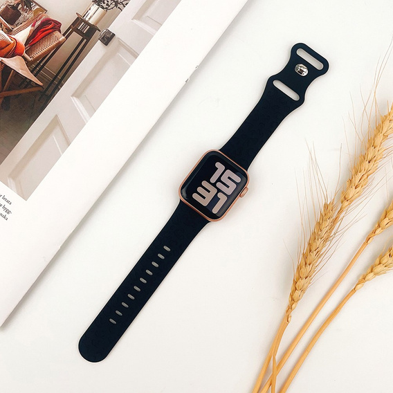 Silikonový řemínek pro Apple Watch 1/2/3/4/5/6/7/8/9/10/SE/Ultra/Ultra 2 42/44/45/49MM