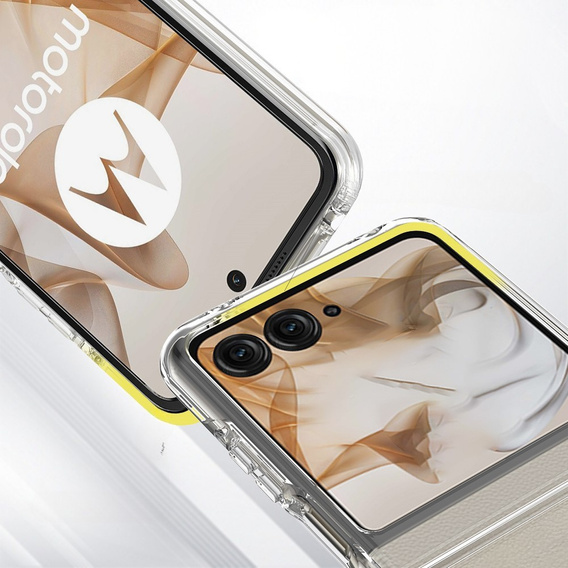Pouzdro pro Motorola Razr 50 5G / Razr 60 5G, Fusion Hybrid, průhledné