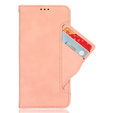 Klopové pouzdro pro Xiaomi Poco F7 Pro, Card Slot, růžové