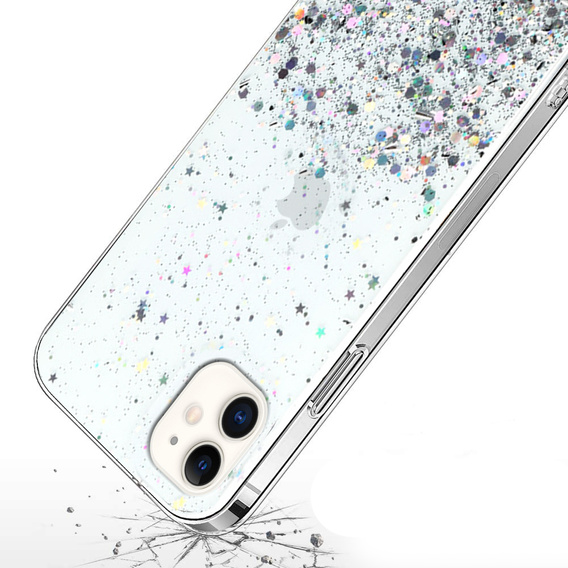 Pouzdro pro iPhone 11, Glittery, průhledné