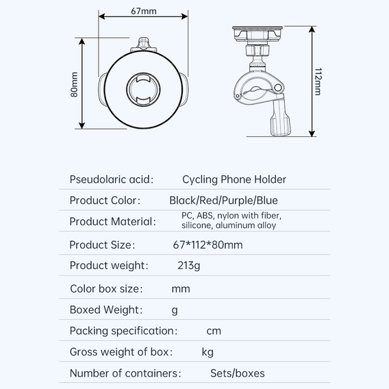 Držák Quick Lock MagSafe na kolo a motorku pro telefon