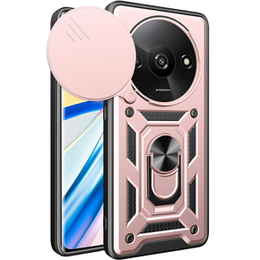 Pouzdro pro Xiaomi Redmi A3, CamShield Slide, růžové