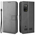 Klopové pouzdro pro Ulefone Armor X10 / X10 Pro, Wallet Smart Magnet Case, černé