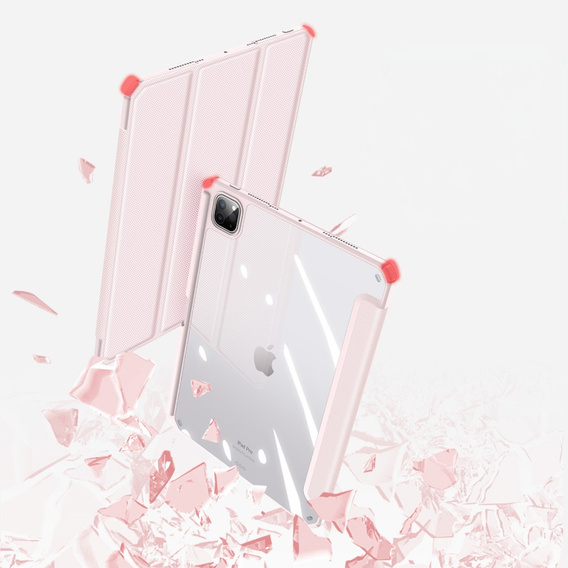 Pouzdro pro iPad Pro 11" 2024 (5 gen.), Dux Ducis TOBY, růžové