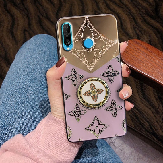 Fashion Pouzdro pro Huawei P30 Lite, fialové