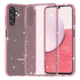 Pouzdro pro Samsung Galaxy A14 4G/5G, Glittery Powder, růžové