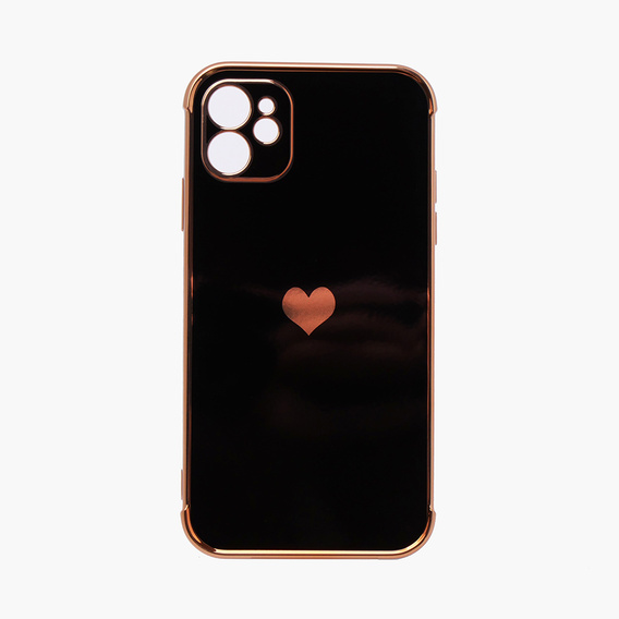 Pouzdro pro Apple iPhone 11, Electro heart, černé