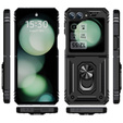Pancéřové pouzdro pro Samsung Galaxy Z Flip7 FE / Z Flip6, Nox Case Ring, černé