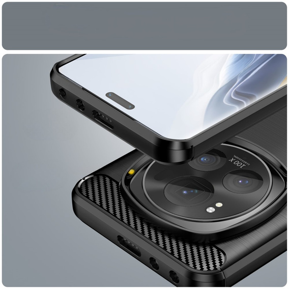 Pouzdro pro Honor Magic 6 Pro 5G, Carbon, černé
