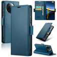 Pouzdro pro Xiaomi Poco F7 Ultra, ERBORD Glossy Litchi, flipová peněženka, modré