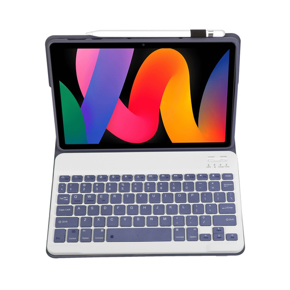 Pouzdro + klávesnice Xiaomi Redmi Pad SE 11", fialové