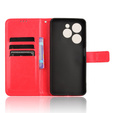 Klopové pouzdro pro Infinix Hot 40i, Crazy Horse Wallet, červené