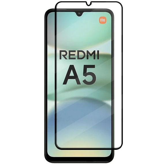 3D tvrzené sklo pro Xiaomi Redmi A5, černý rámeček