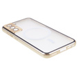 Magnetické pouzdro Dual Glass MagSafe pro Samsung Galaxy S22, zlaté