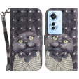 Klopové pouzdro pro Oppo Reno 11F 5G, Wallet, cat