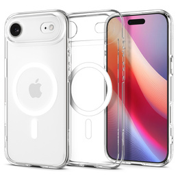Spigen Ultra Hybrid MagSafe pouzdro pro iPhone Air, čiré/bílé