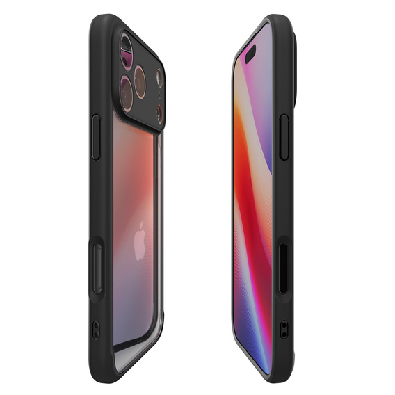 Spigen Ultra Hybrid Case pro iPhone 17 Pro Max, matně černý