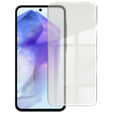 Pouzdro pro Samsung Galaxy A35 5G, Fusion Hybrid, s ochranou fotoaparátu, transparentní / černé