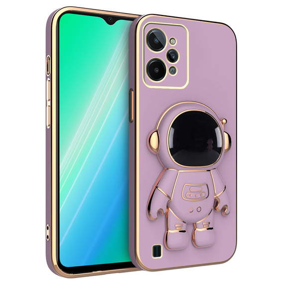 Pouzdro pro Realme C31, Astronaut, fialové