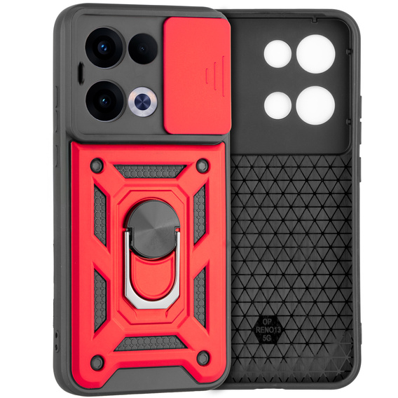 Pouzdro pro Oppo Reno 13, CamShield Slide, červené
