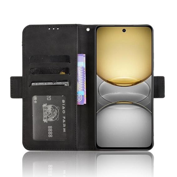 Klopové pouzdro pro Realme 14X / Realme C75, Card Slot, černé
