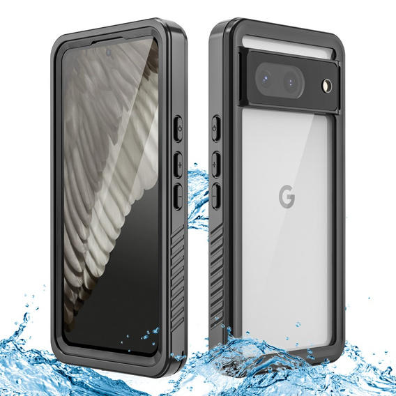Vodotěsné pouzdro IP68 pro Google Pixel 8, černé