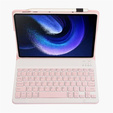 Pouzdro + klávesnice Xiaomi Pad 6/6 Pro, růžové rose gold