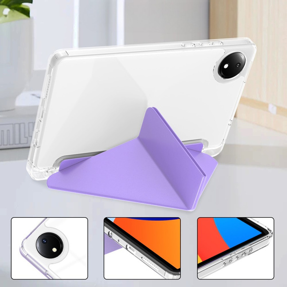 Pouzdro pro Xiaomi Redmi Pad SE 8.7", Origami, fialové