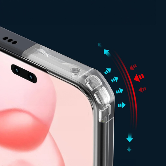 Pouzdro pro Honor 400 Pro 5G, AntiDrop Hybrid, černé