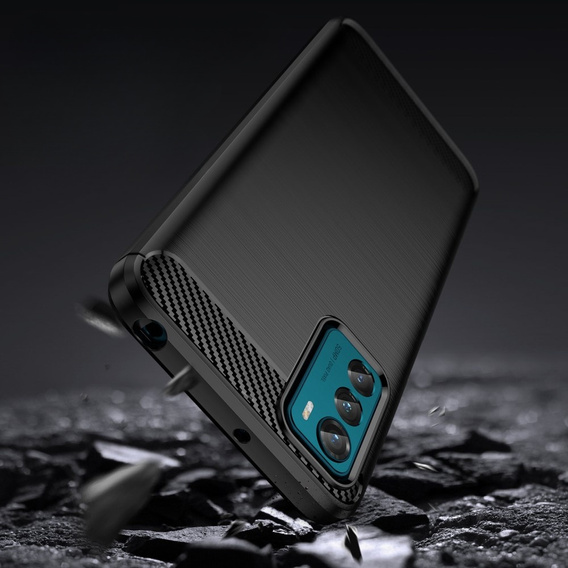 Pouzdro pro Motorola Moto G42 4G, Carbon, černé